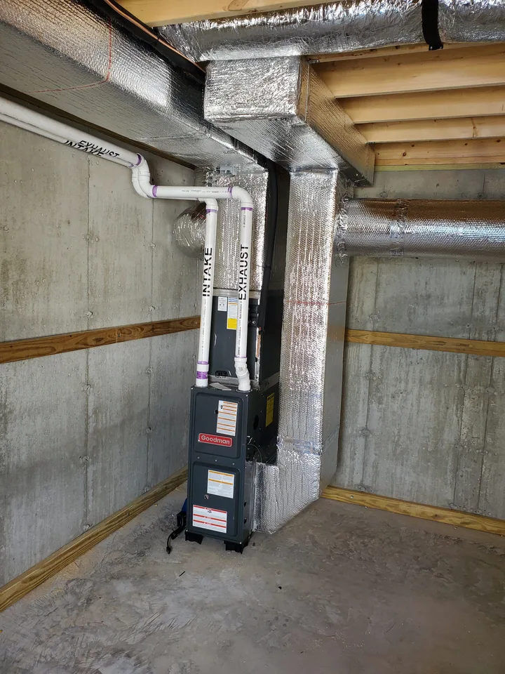 Air handler & lineset, AirPrime installation