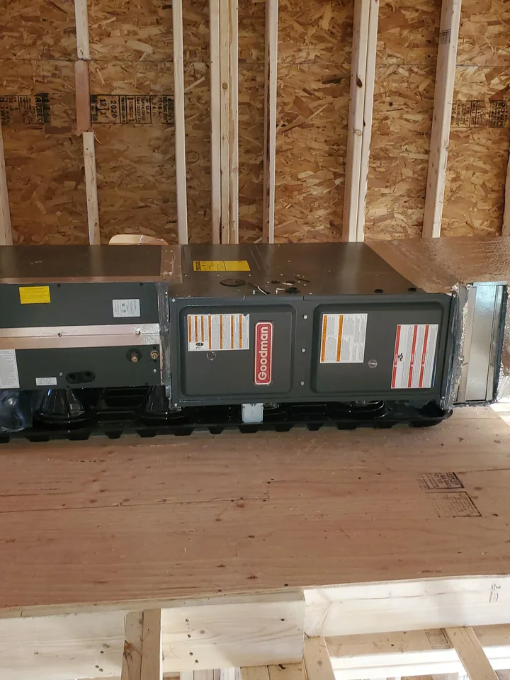Mechanical room, AirPrime installation