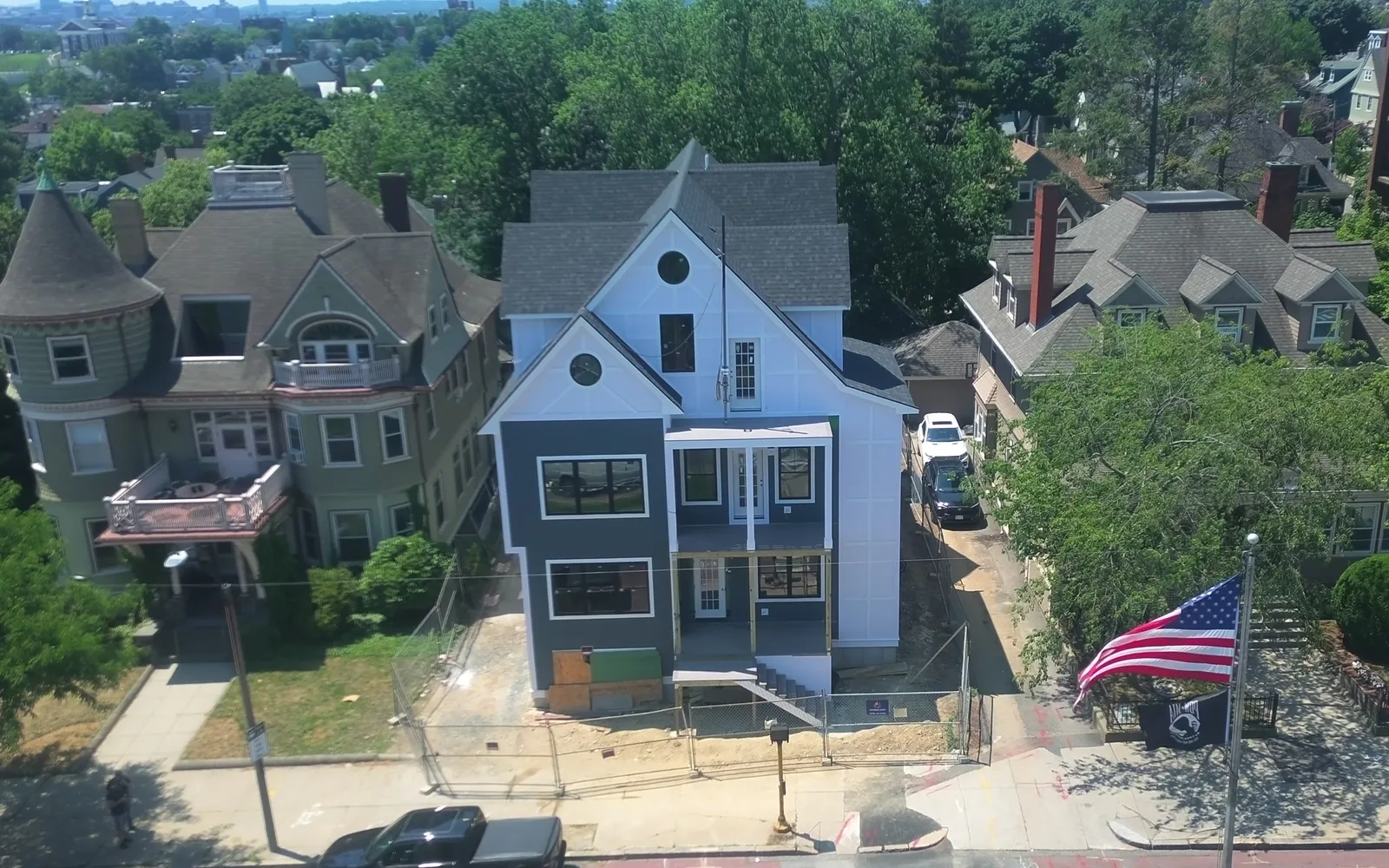 382 Broadway St, Somerville — 10-unit residential building with AirPrime HVAC systems